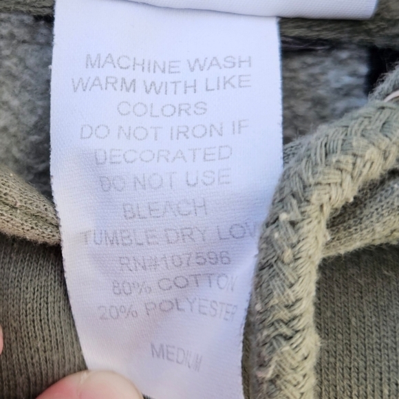 RARE Y2K VINTAGE STYLE COCA-COLA GRAPHIC HOODIE MED LIKE NEW COTTON SAGE - Picture 6 of 7